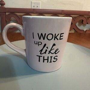 Disney Pink Mug - "I Woke Up Like This"